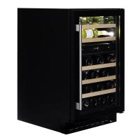 Винный шкаф Dunavox DAUF-38.100DB двухзонный под столешницу