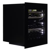 Винный шкаф  Dunavox DAVG-32.80DB.TO двухзонный в колонну