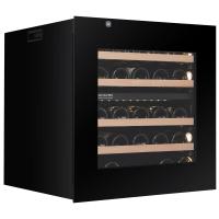 Винный шкаф  Dunavox DXB-26.69DB.TO открытие нажатием, в колонну