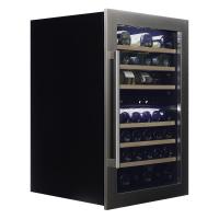 Винный шкаф Dunavox DAB-42.117DSS компрессорный двухзонный встраиваемый в колонну