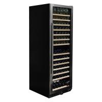 Винный шкаф Dunavox DX-166.428SDSK компрессорный двухзонный на 166 бут