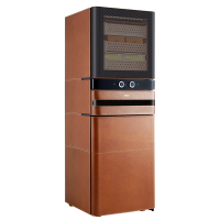 Шкаф для хранения сигар (хьюмидор) Afidano L6 (Коньячная кожа)