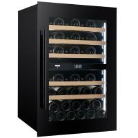 Винный шкаф Dunavox DVP-44.120DB встраиваемый в колонну