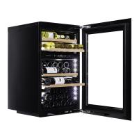 Винный шкаф Dunavox DAVG-49.116DB.TO двухзонный в колонну