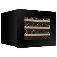 Винный шкаф Dunavox DXB-24.51B.TO открытие нажатием, в колонну