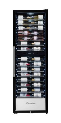 Двухзонный винный шкаф LaSommeliere PRO160DZ