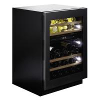 Винный шкаф Dunavox DAUF-45.125DSS.TO двухзонный под столешницу