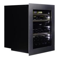 Винный шкаф Dunavox DAVG-32.80DSS.TO двухзонный в колонну