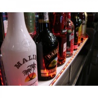 Барная полка с подсветкой BG4WR-050 на 20 бутылок