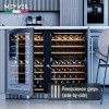 Винный шкаф Meyvel MV77PRO-KST2 компрессорный двухзонный