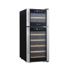 Винный шкаф Cavanova CV021-2TNS двухзонный термоэлектрический