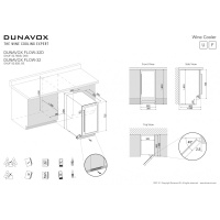 Винный шкаф Dunavox DAUF-32.83B