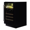 Винный шкаф Dunavox DAUF-38.100DB двухзонный под столешницу