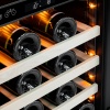 Винный шкаф Meyvel  MV46PRO-KBT2 двухзонный под столешницу