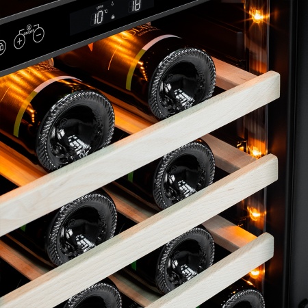 Винный шкаф Meyvel  MV46PRO-KBT2 двухзонный под столешницу