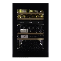 Винный шкаф Dunavox DAVG-49.116DB.TO двухзонный в колонну