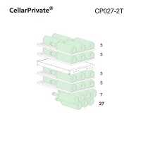 Винный шкаф CellarPrivate CP027-2T