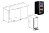 Винный шкаф Temptech WPQ38SCB