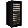 Винный шкаф Dunavox DXB-65.154DB.TO открытие нажатием, в колонну