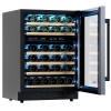 Винный шкаф Meyvel  MV46PRO-KBT2 двухзонный под столешницу