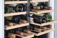 Винный шкаф Cellar Private CP042-2TW двухзонный под столешницу в белом корпусе