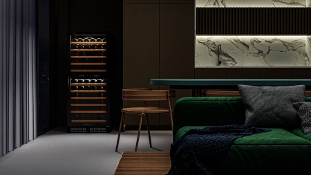 Винный шкаф Meyvel MV116-KBT2 компрессорный двухзонный