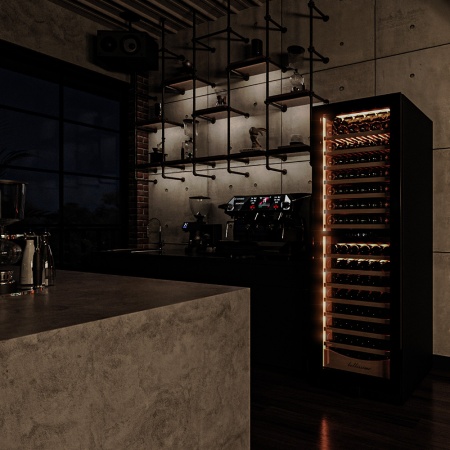 Винный шкаф Meyvel MV163PRO-KBT2 компрессорный двухзонный