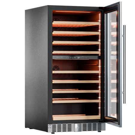Винный шкаф Meyvel MV99PRO-KST2 компрессорный двухзонный
