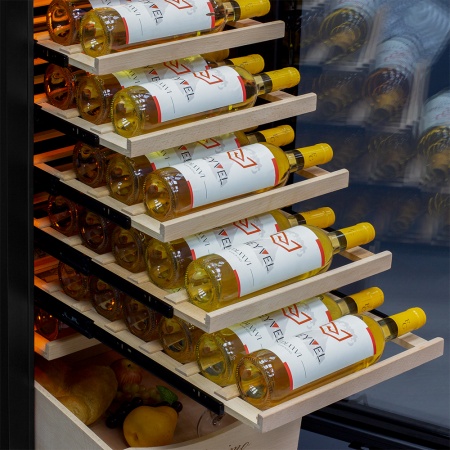 Винный шкаф Meyvel MV106-KST2 компрессорный двухзонный