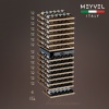 Винный шкаф Meyvel MV160-KBT2 компрессорный двухзонный