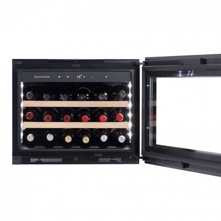 Винный шкаф Dunavox DAVG-18.46SS.TO в колонну