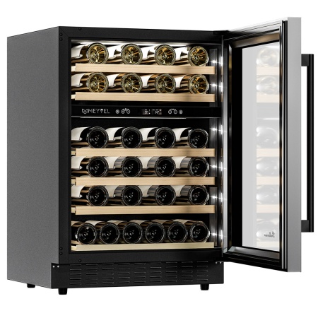 Винный шкаф Meyvel  MV46PRO-KBT2 двухзонный под столешницу