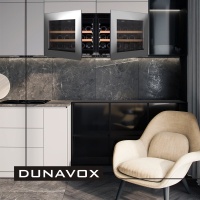 Винный шкаф Dunavox DAV-18.46SS.TO