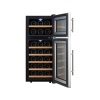 Винный шкаф Cavanova CV021-2TNS двухзонный термоэлектрический