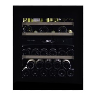 Винный шкаф  Dunavox DAVG-32.80DB.TO двухзонный в колонну