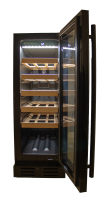Винный шкаф MC Wine W20B встраиваемый под столешницу, шириной 30 см