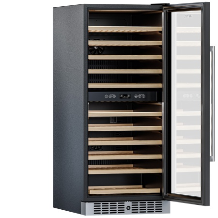 Винный шкаф Meyvel MV116-KST2 компрессорный двухзонный