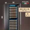 Винный шкаф Meyvel MV163PRO-KST2 компрессорный двухзонный