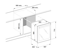 Винный шкаф Indel B WINE CELLAR BI 36