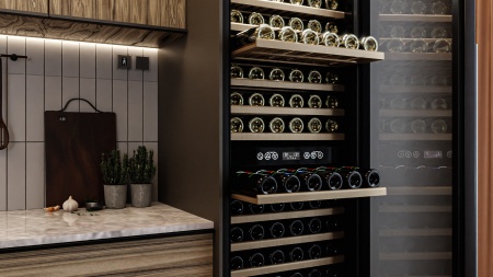 Винный шкаф Meyvel MV160-KBT2 компрессорный двухзонный