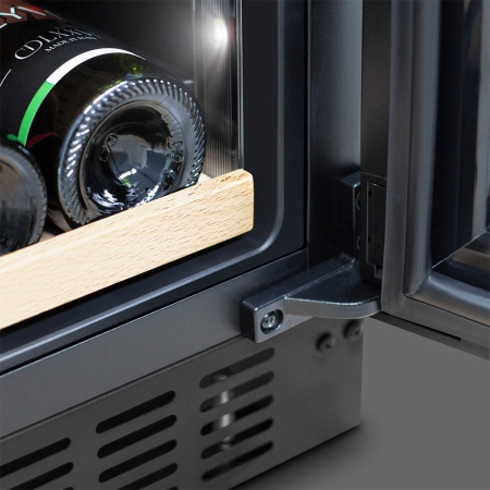 Винный шкаф Meyvel MV99PRO-KBT2 компрессорный двухзонный