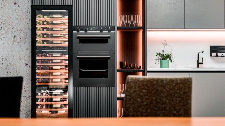 Винный шкаф Meyvel MV98-KBT3 компрессорный трёхзонный встраиваемый