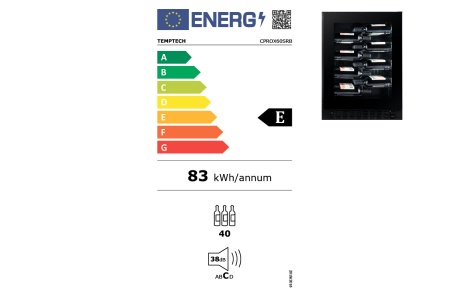 Винный шкаф Temptech CPROX60SRB