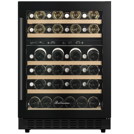 Винный шкаф Meyvel  MV46PRO-KBT2 двухзонный под столешницу
