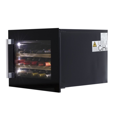 Винный шкаф Dunavox DAVS-18.46B в колонну