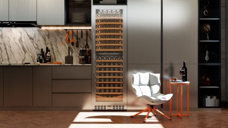 Винный шкаф Meyvel MV163PRO-KST2 компрессорный двухзонный