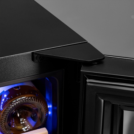 Винный шкаф Meyvel  MV46PRO-KBT2 двухзонный под столешницу