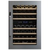 Винный шкаф Meyvel MV42-KSB2 двухзонный встраиваемый в колонну