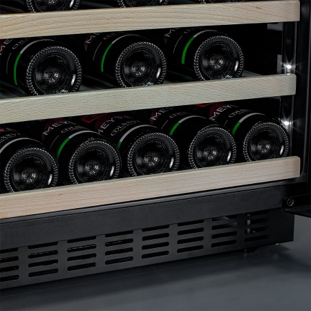 Винный шкаф Meyvel  MV46PRO-KBT2 двухзонный под столешницу