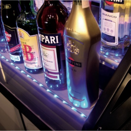 Барная полка с подсветкой BG3WR-100 на 30 бутылок